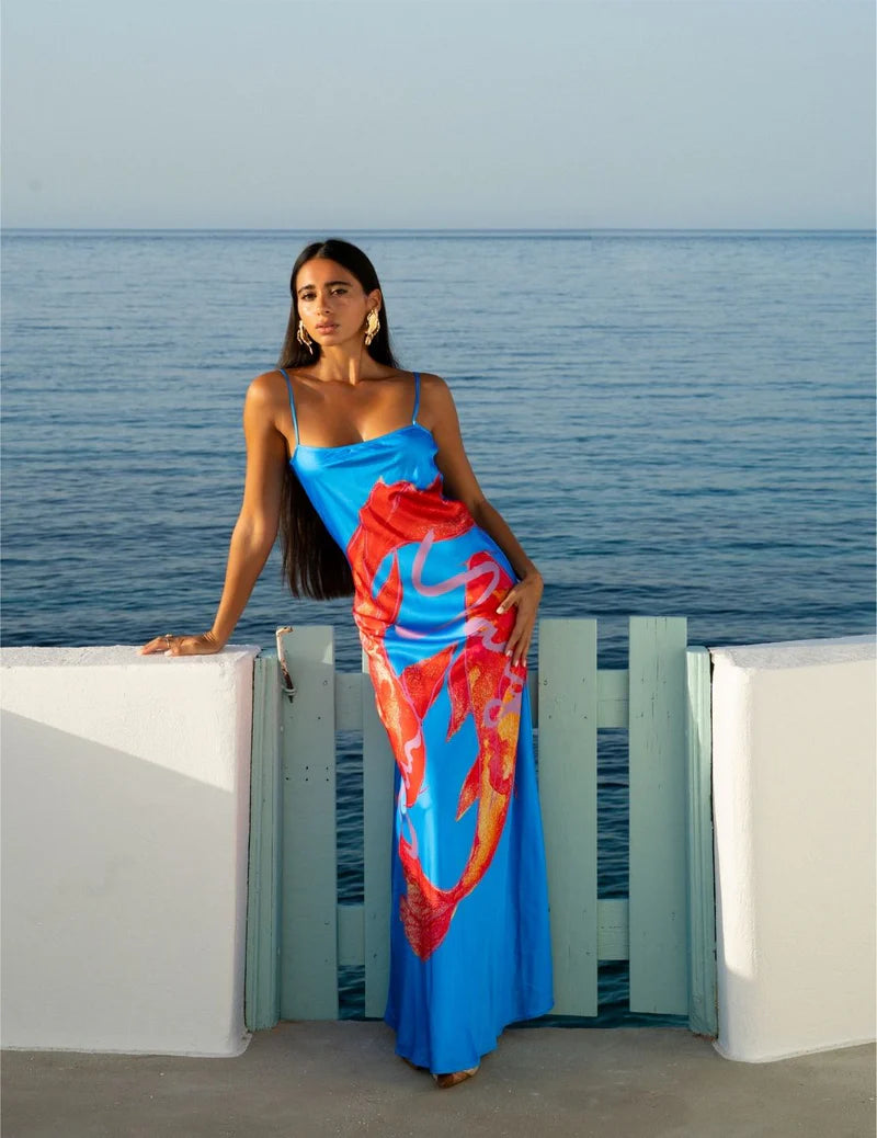 Luna Maxi Dress - Koi