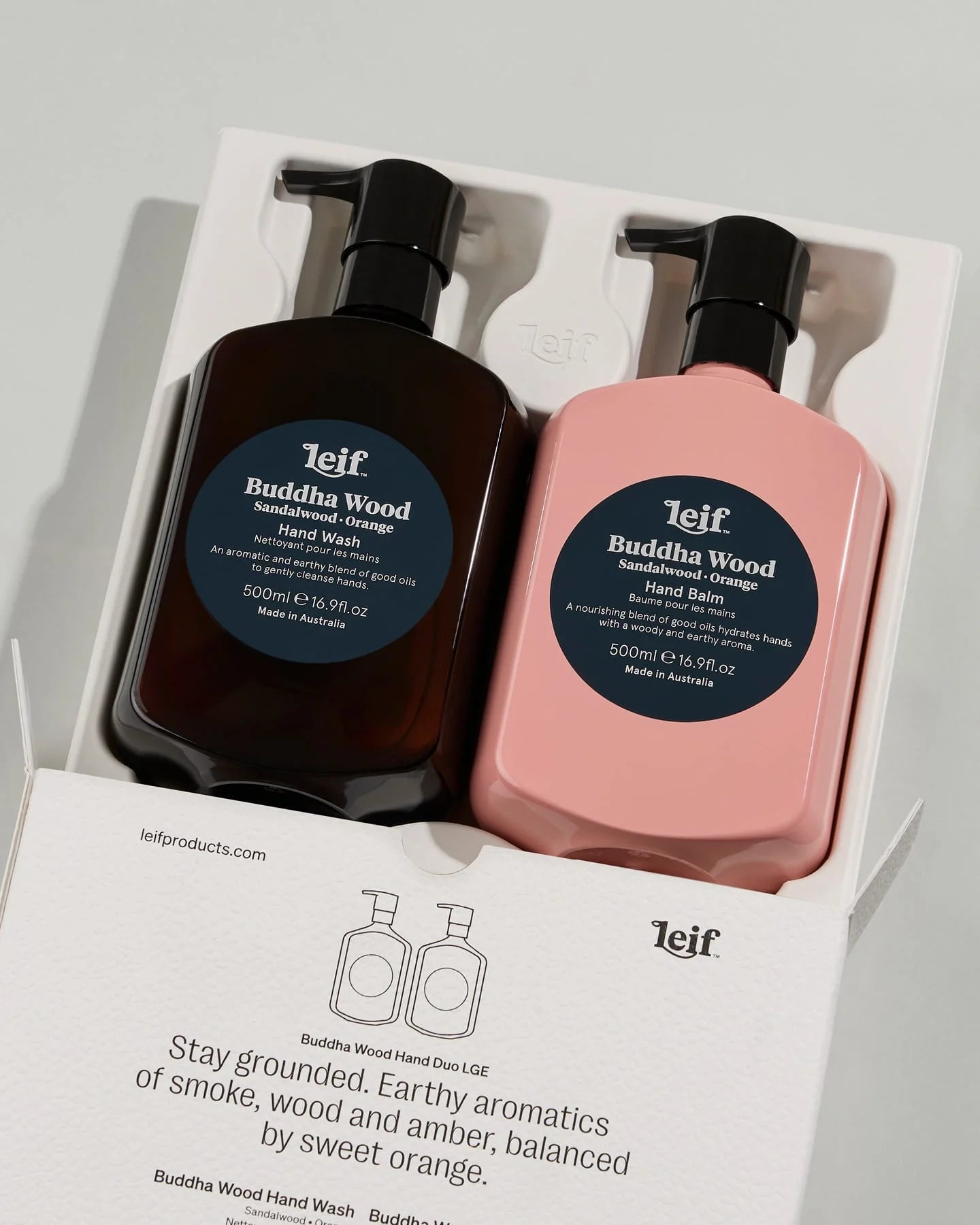 Limited Edition Holiday Buddha Wood Hand Duo LGE