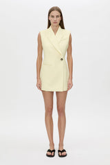 Eryn Dress - Lemon Yellow