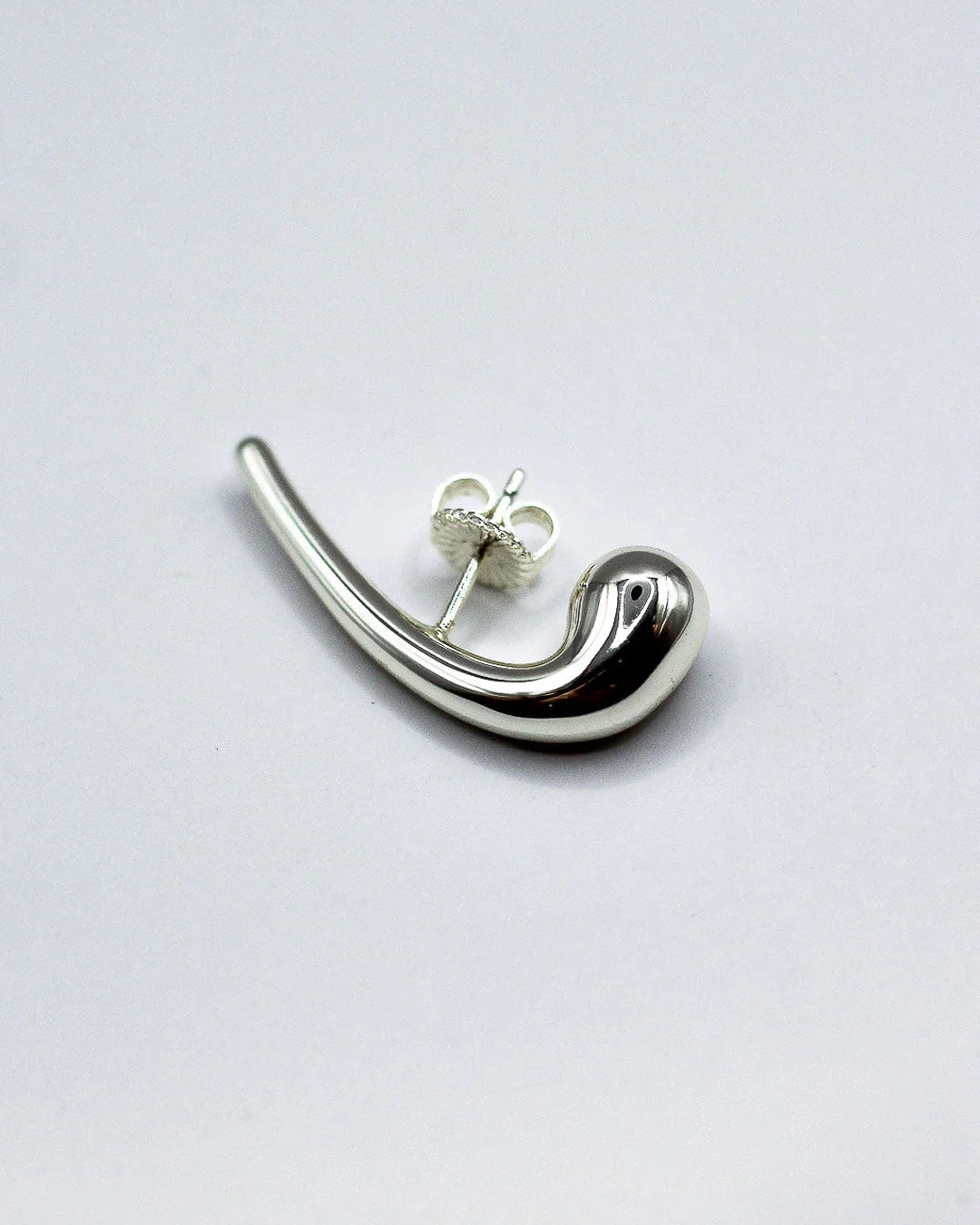 Everything Lobe Earring - Solid Sterling Silver