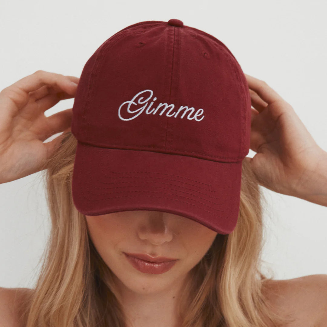 Gimme Hat - Cherry/Blue