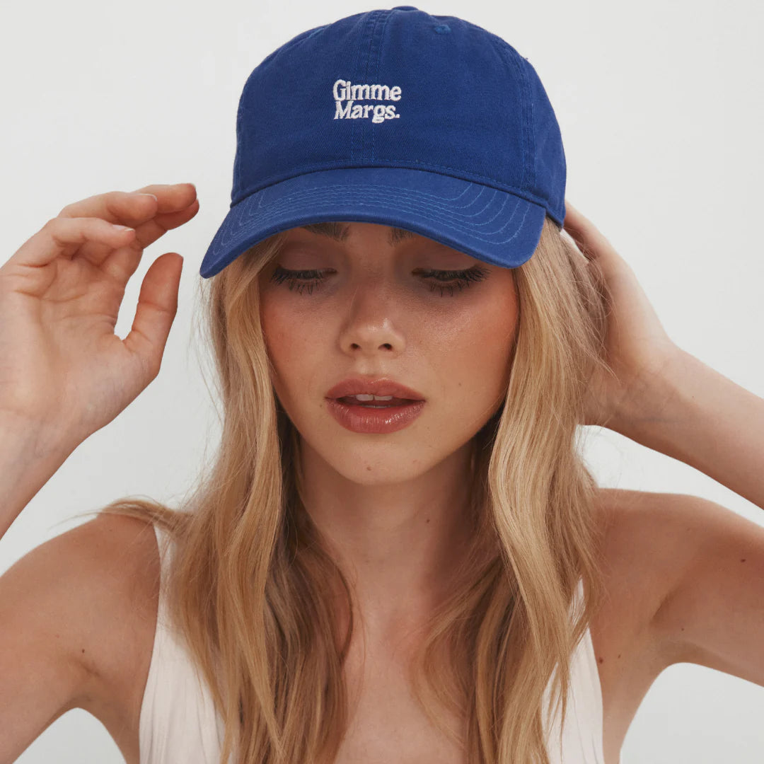 Gimme Margs Hat - Blue/White