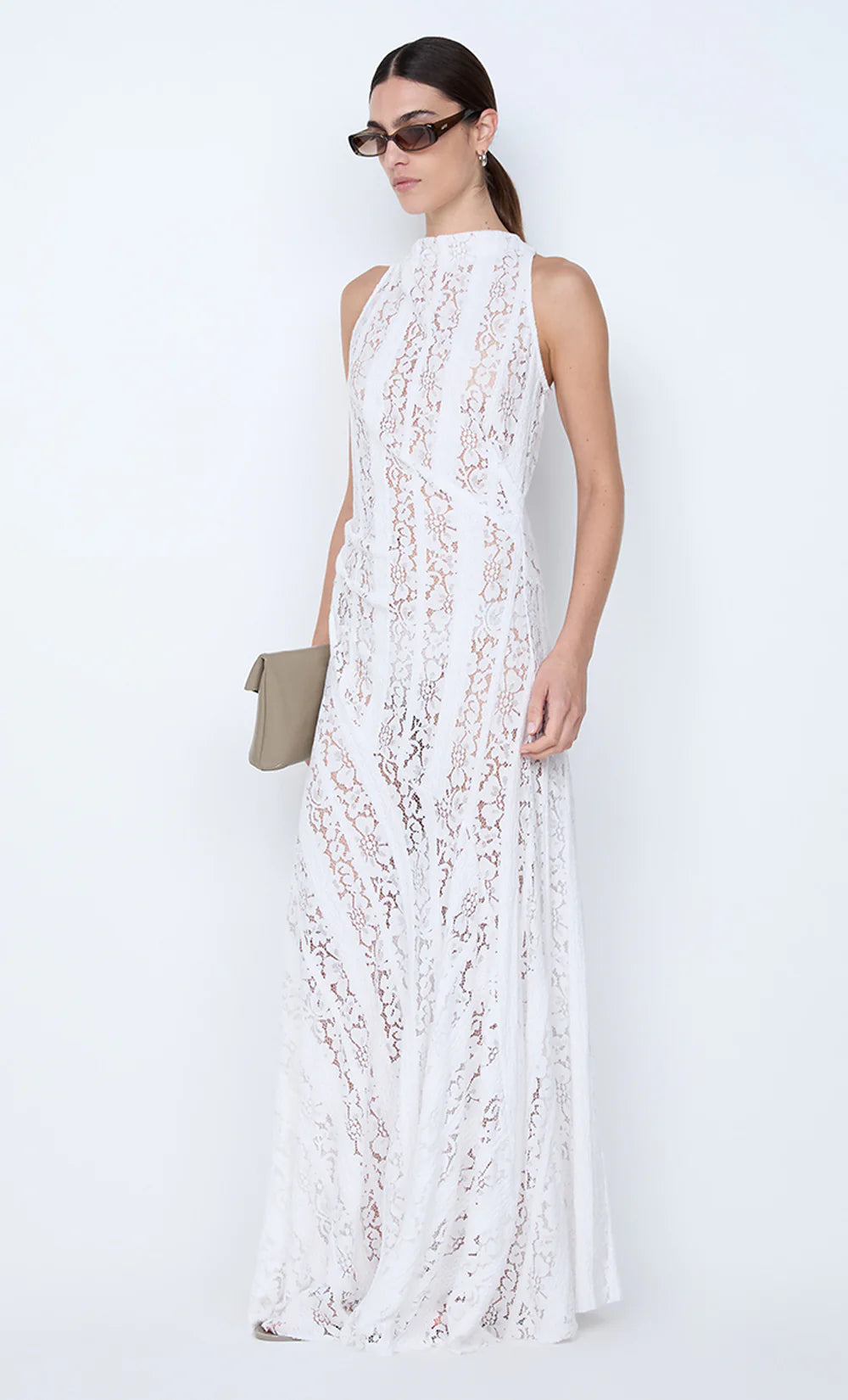 Henrietta High Neck Maxi Dress
