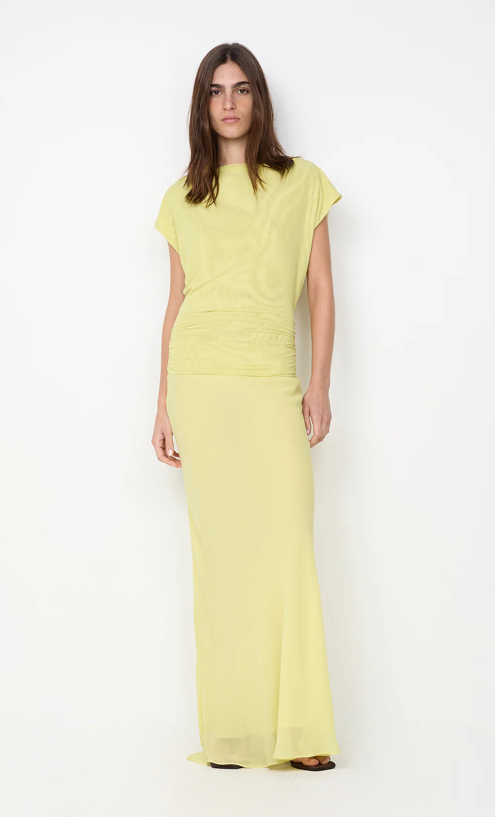 Jehnaya Asym Maxi Dress