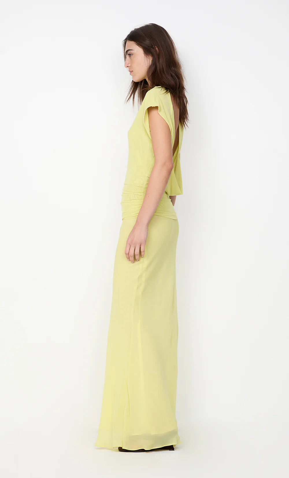 Jehnaya Asym Maxi Dress