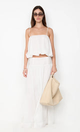 Marlowe Bubble Cami - White
