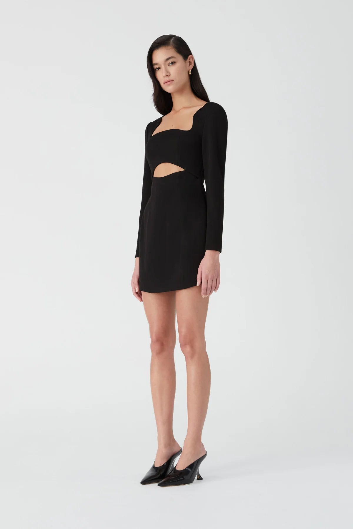 Hazel Mini Dress - Black