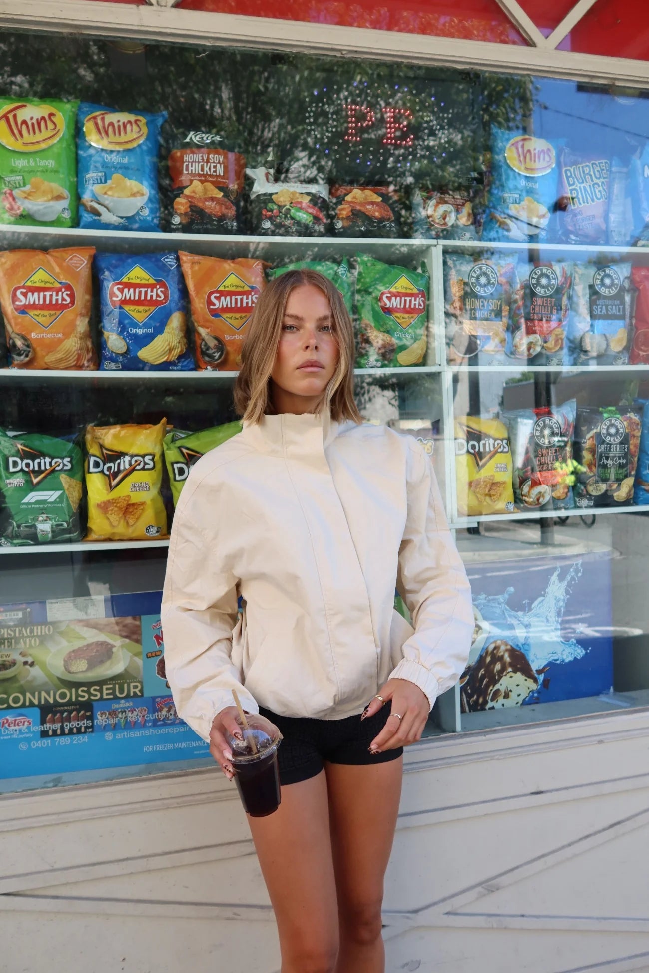 Hadley Jacket - Chalk