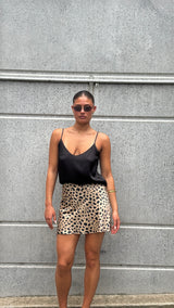 Beau Silk Cami - Black