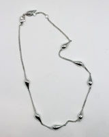 Rainfall Necklace - Sterling Silver Plating