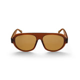 Brown Aviator Sunglasses 
