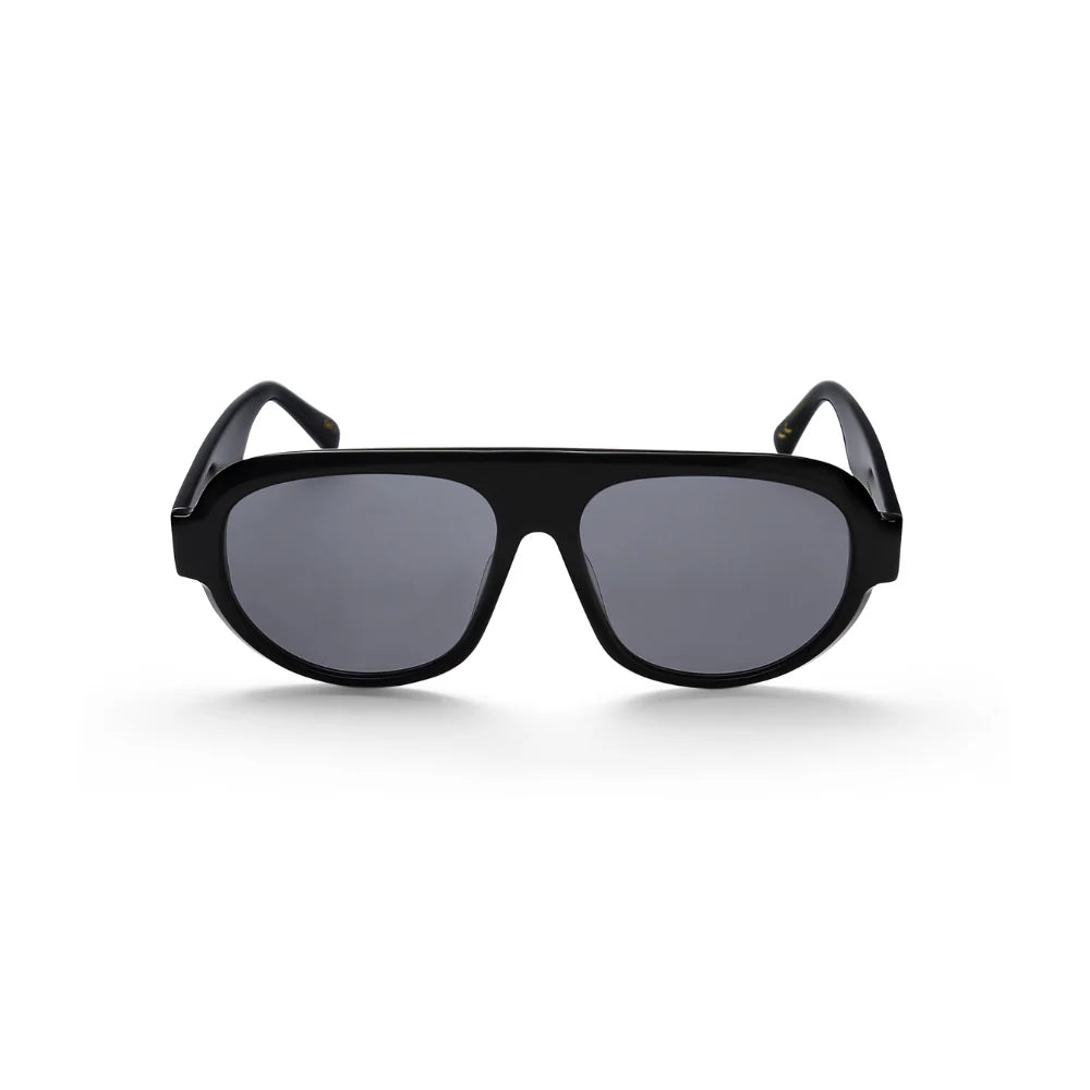Black Designer Aviator Sunglasses