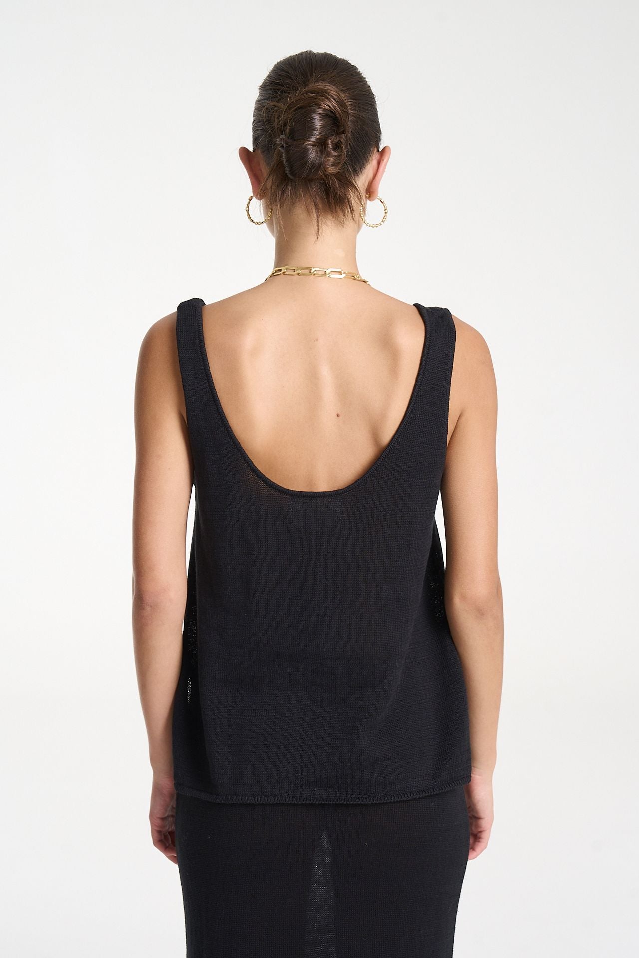 Knit Tank - Black