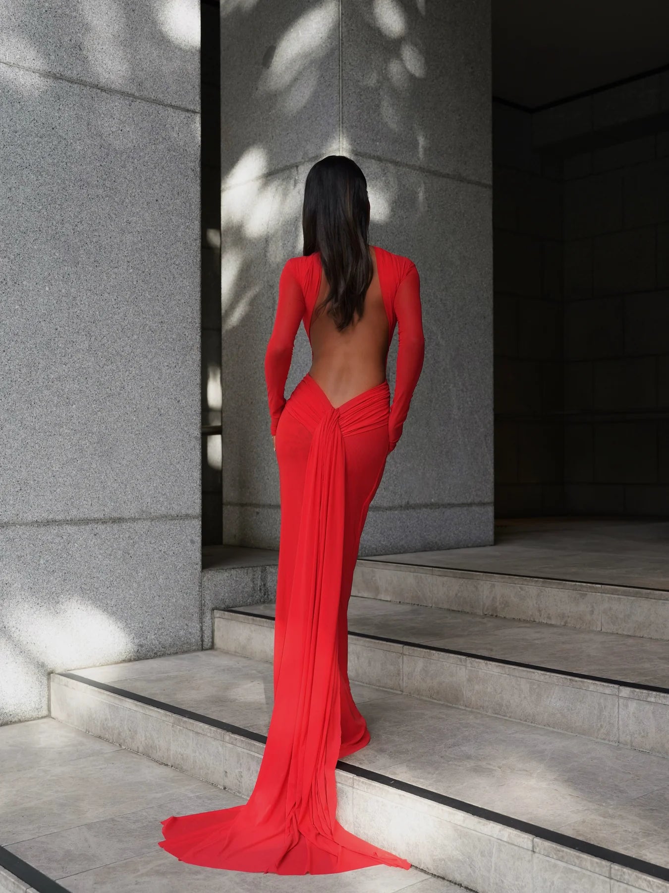 Monaco Gown - Red