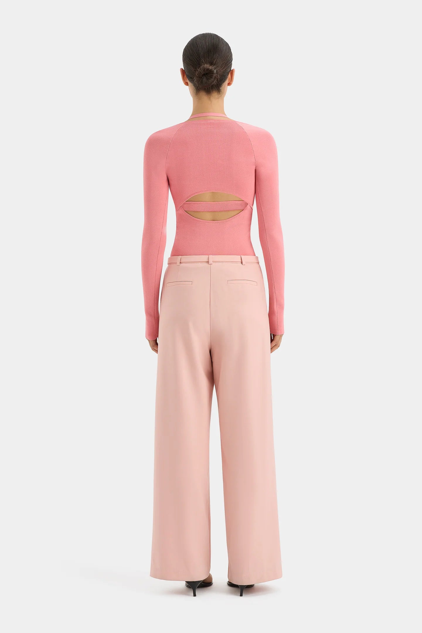 Lupita Halter Long Sleeve Top - Blossom