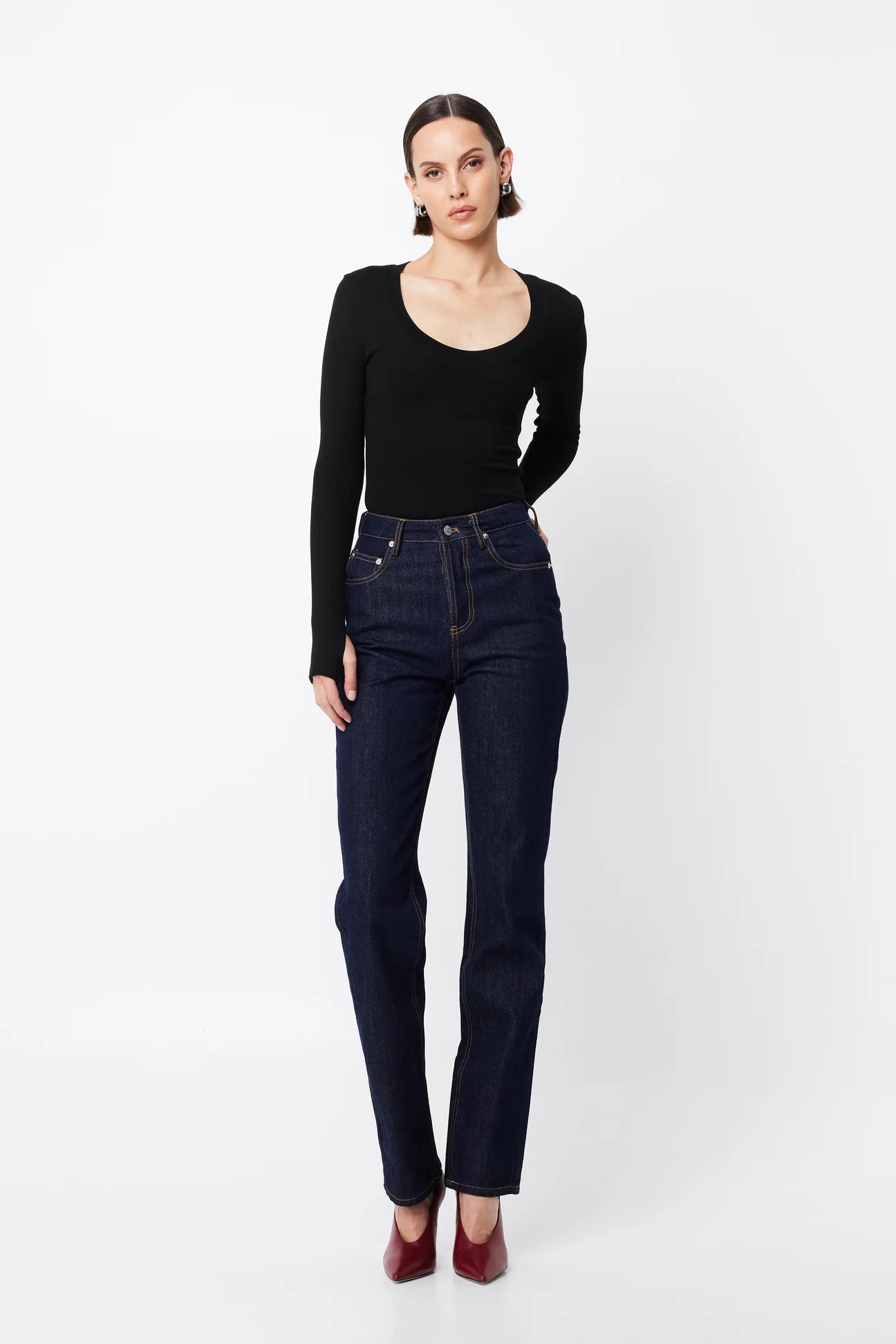 Lincoln Top - Black