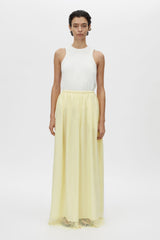 Lira Maxi Skirt - Lemon