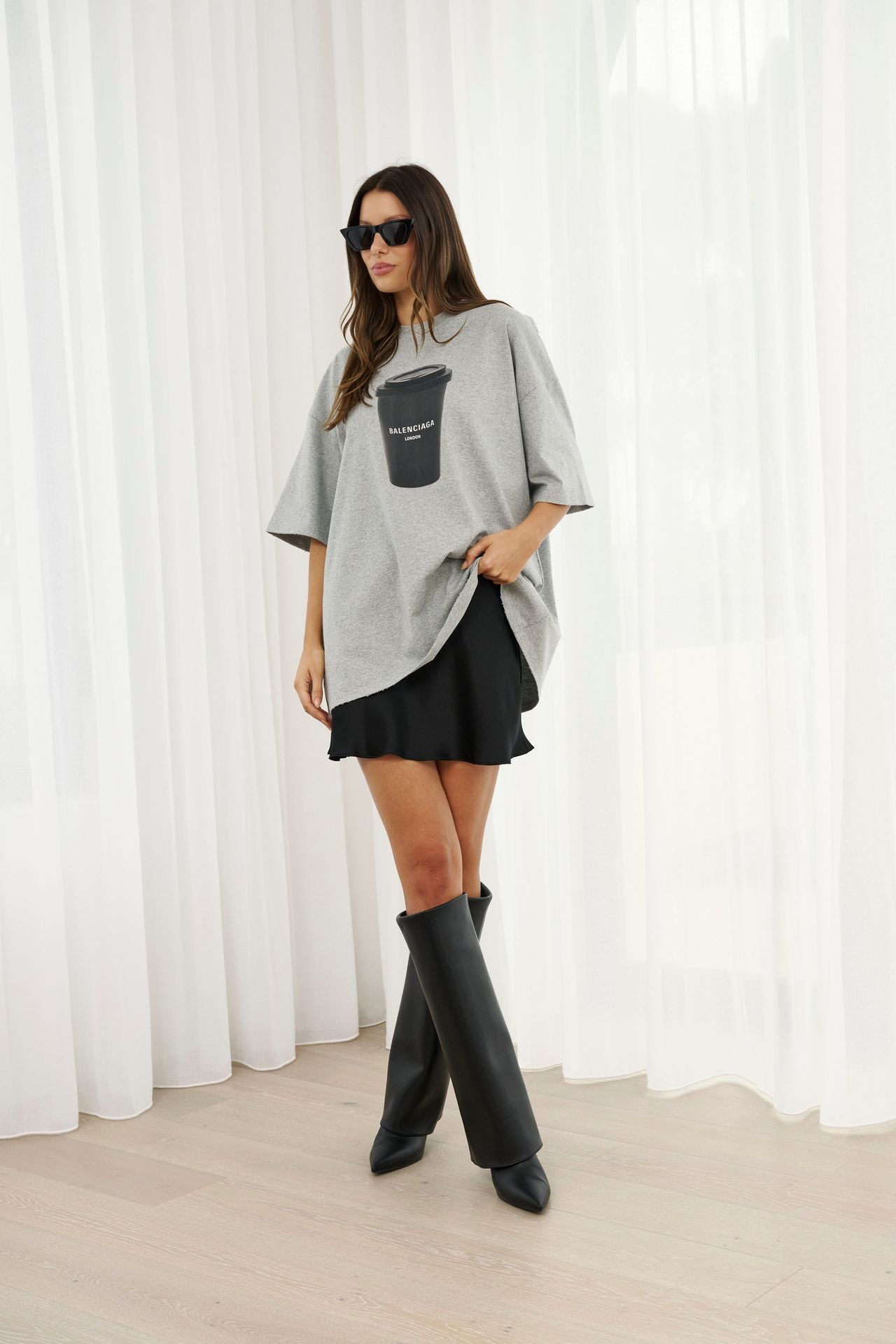 The London Tee - Grey