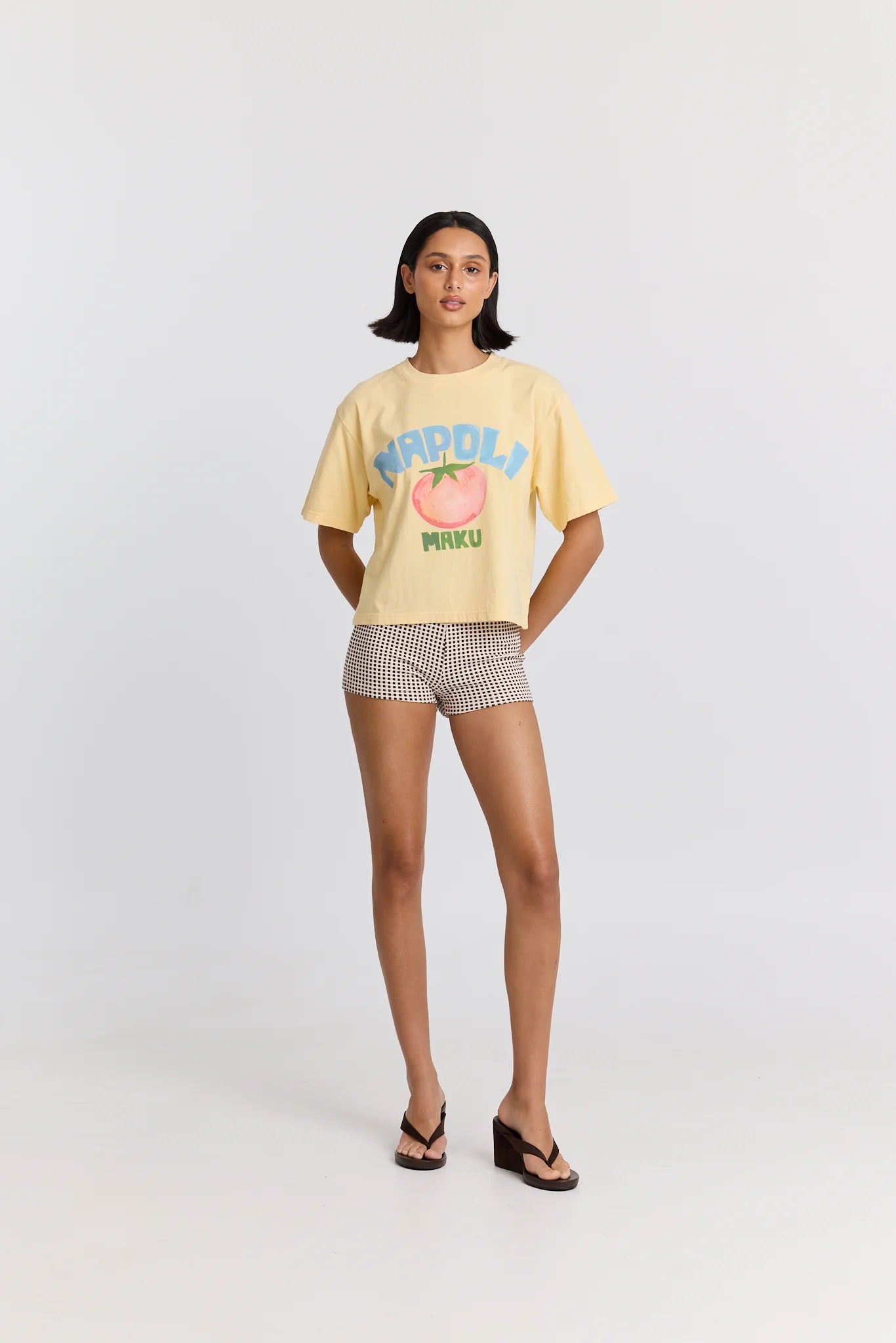 Napoli Boxy Crop Tee