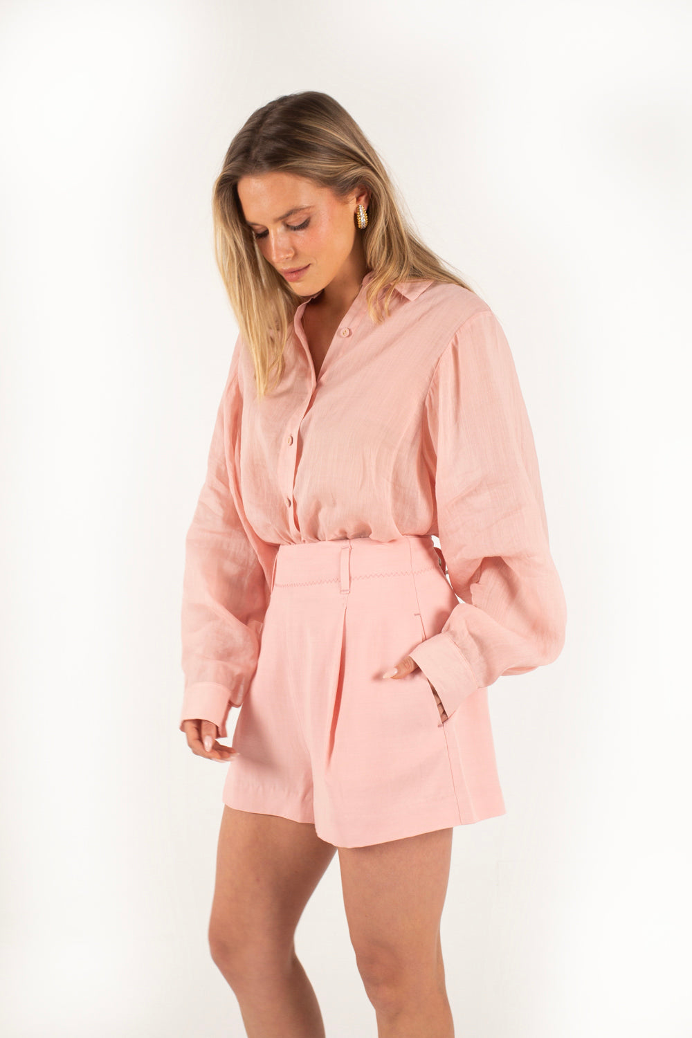 Sophia Shirt - Rose Pink