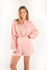 Sophia Shirt - Rose Pink