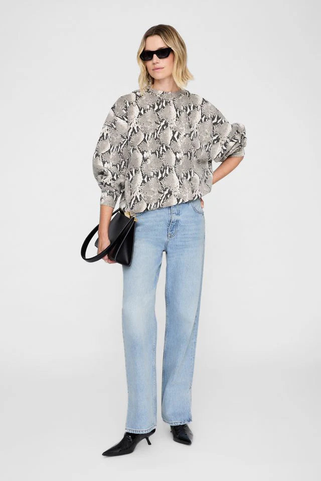 Miles Sweatshirt - Washed Python