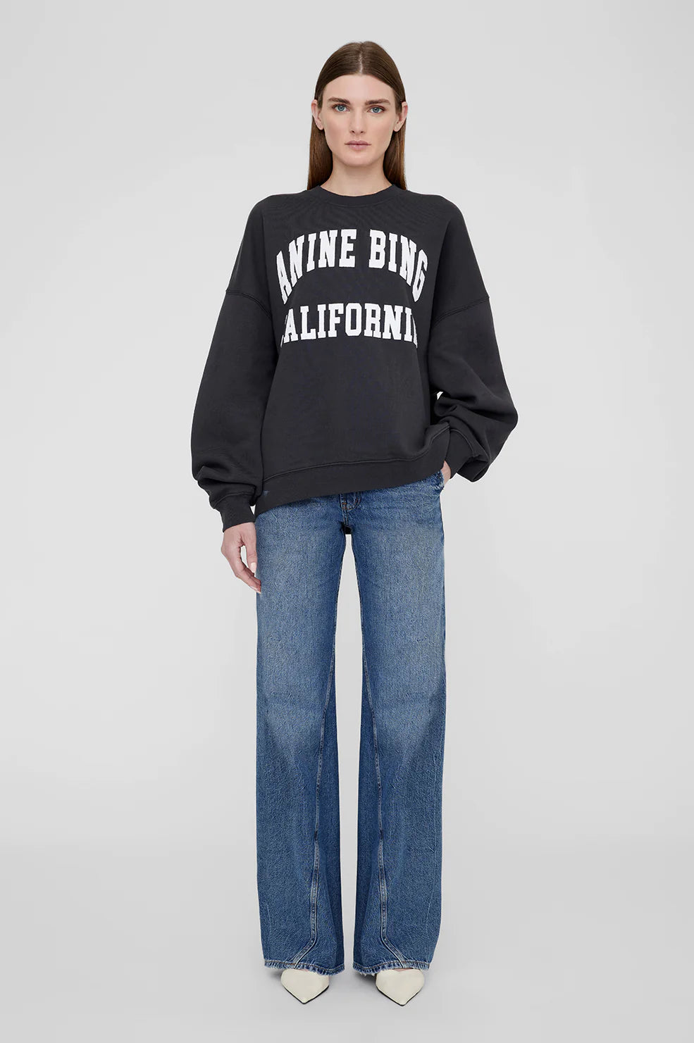 Miles Sweatshirt Anine Bing - Vintage Black