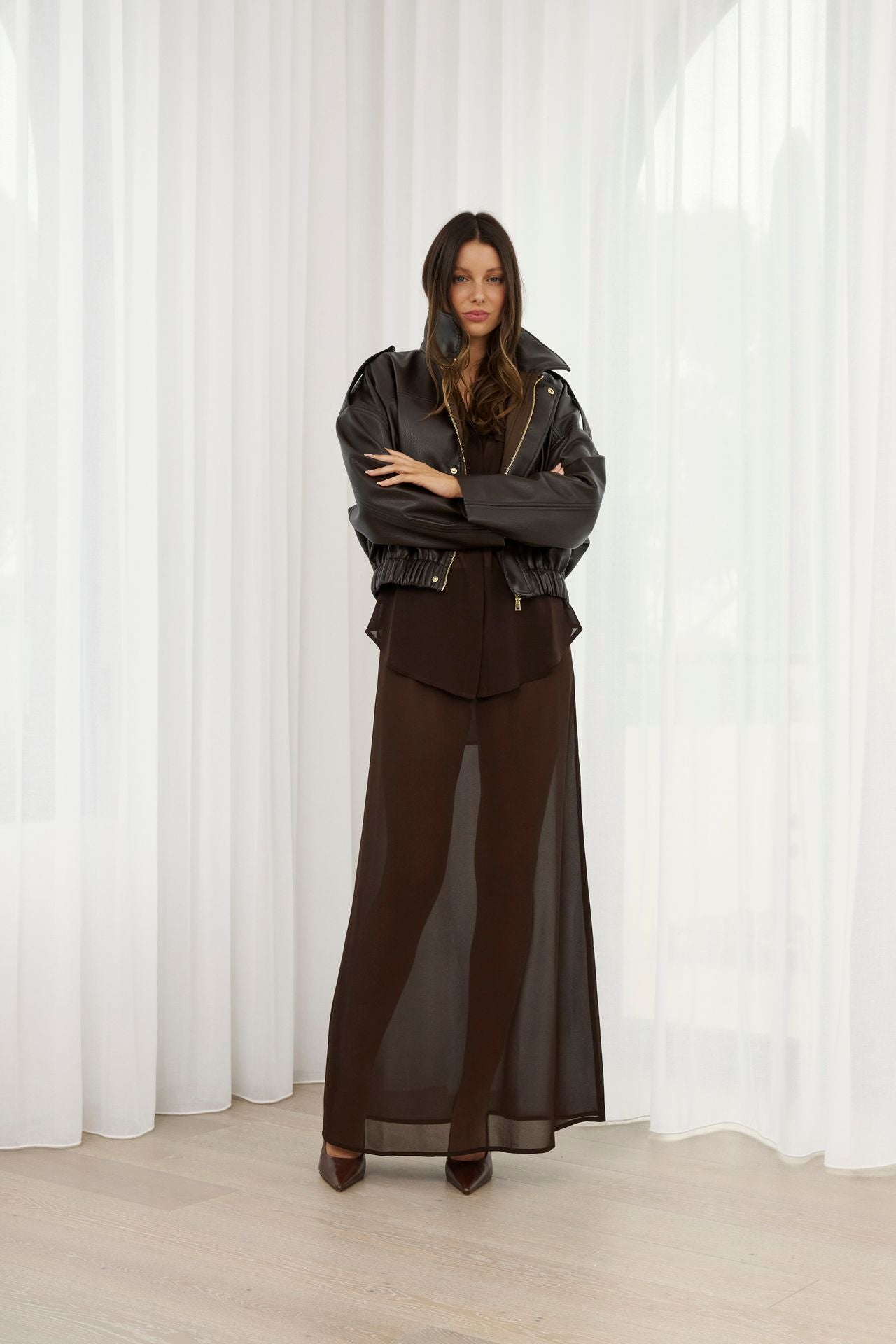 Millie Skirt - Chocolate