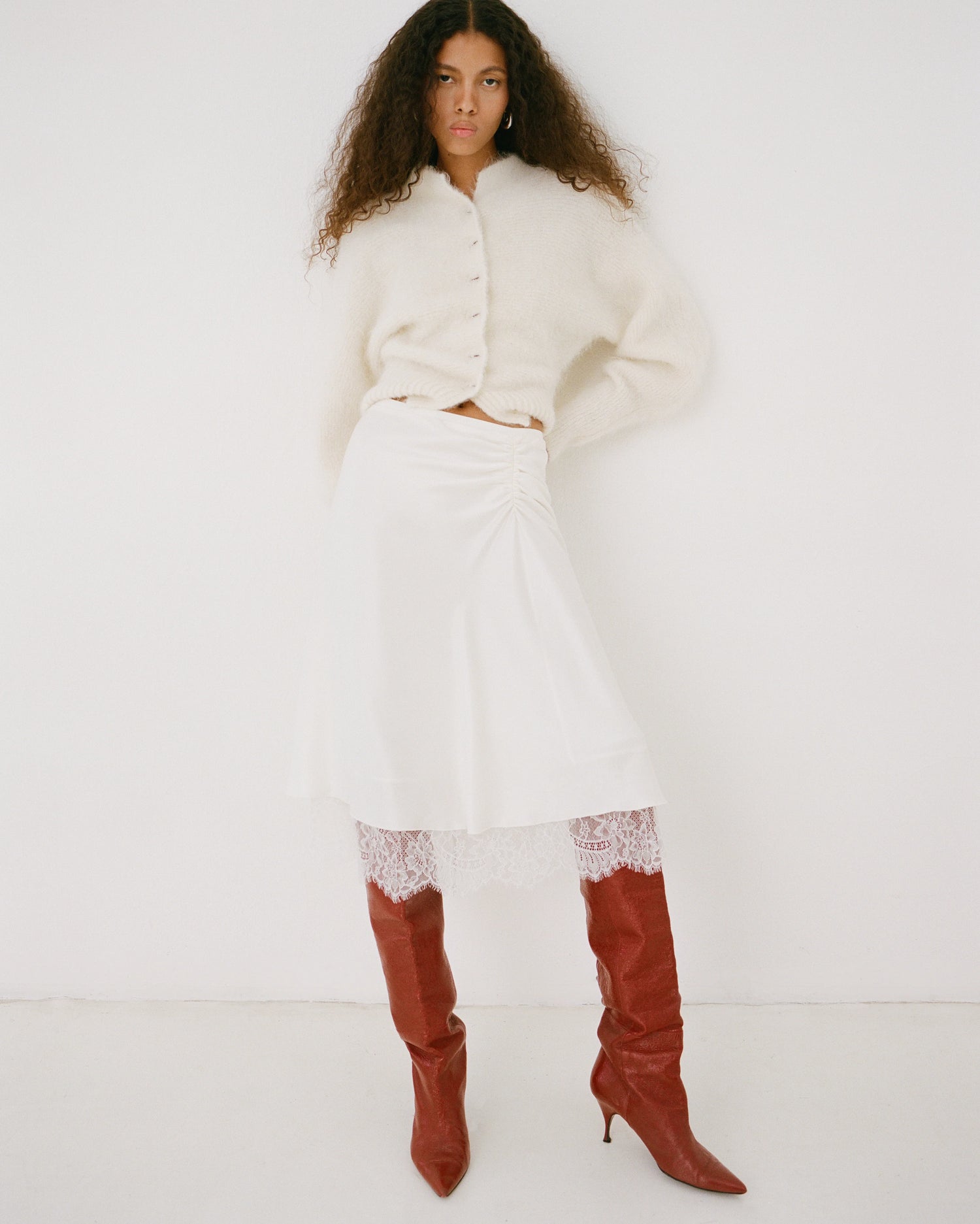 Lise Cardigan - Ivory