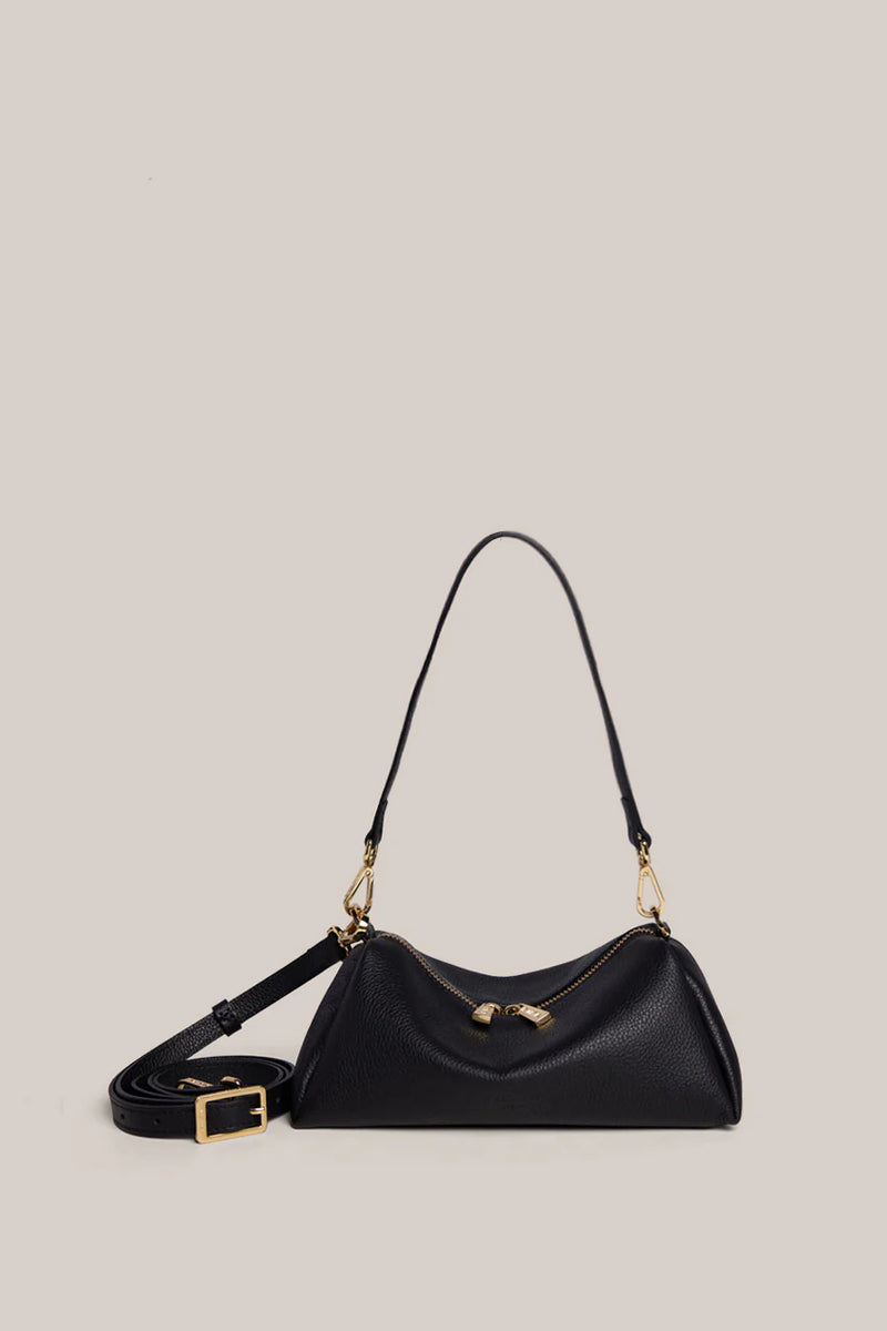 Rita Mini Black Crossbody Bag