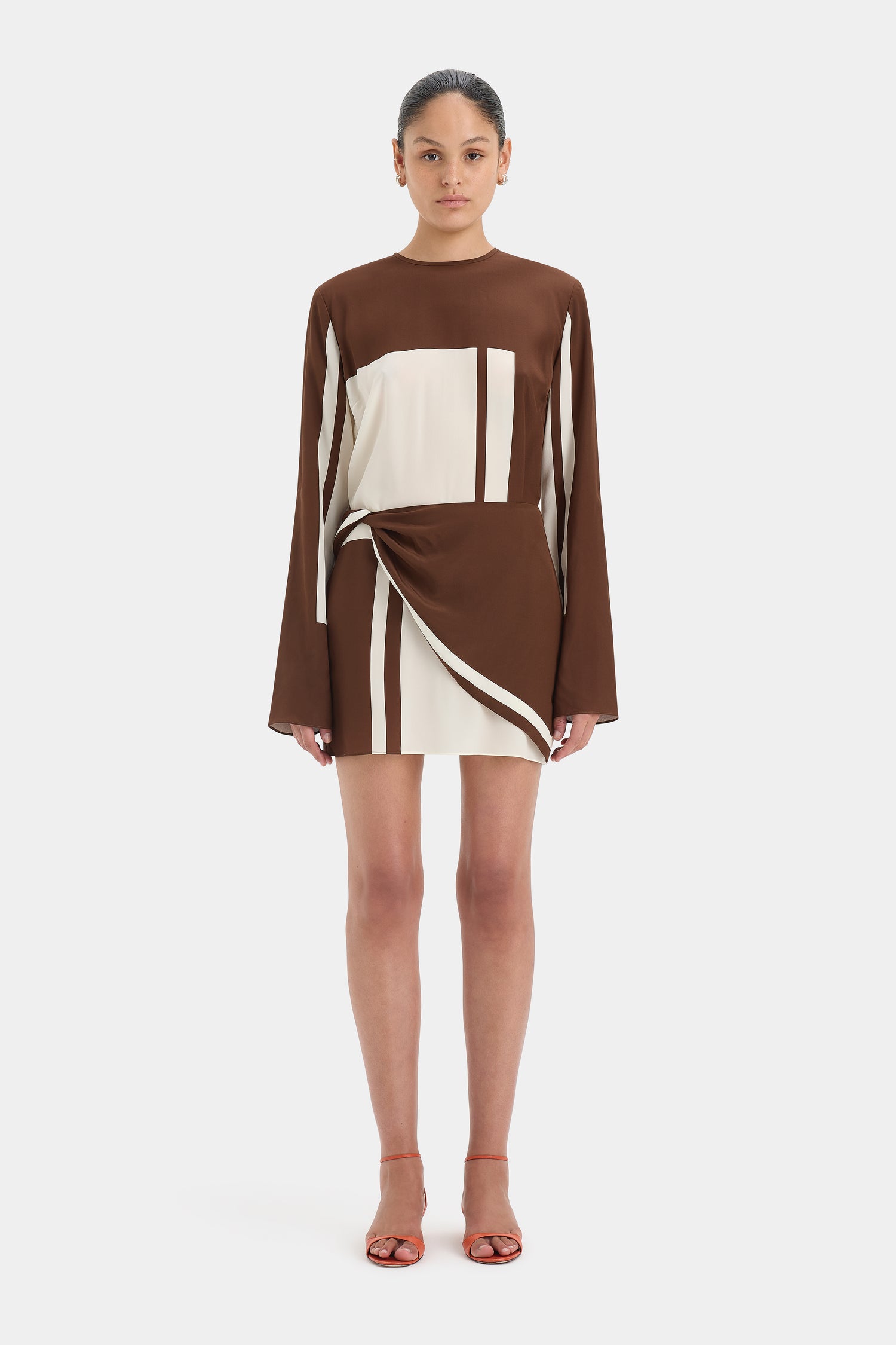 Destino Twist Mini Dress - Pacha Stripe