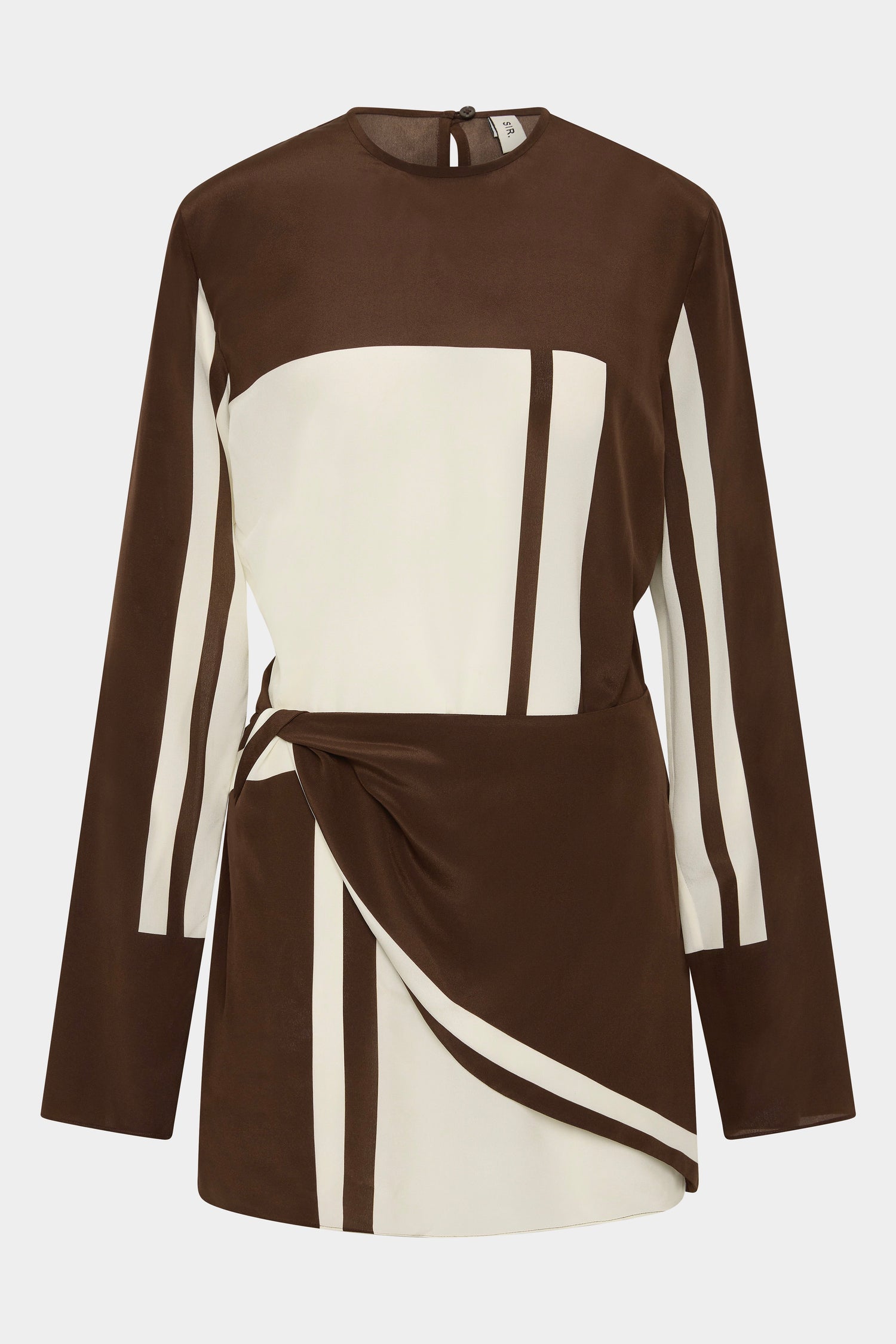 Destino Twist Mini Dress - Pacha Stripe