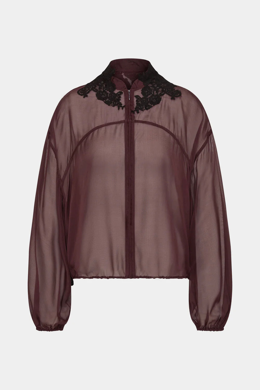 Noria Bomber - Dark Plum