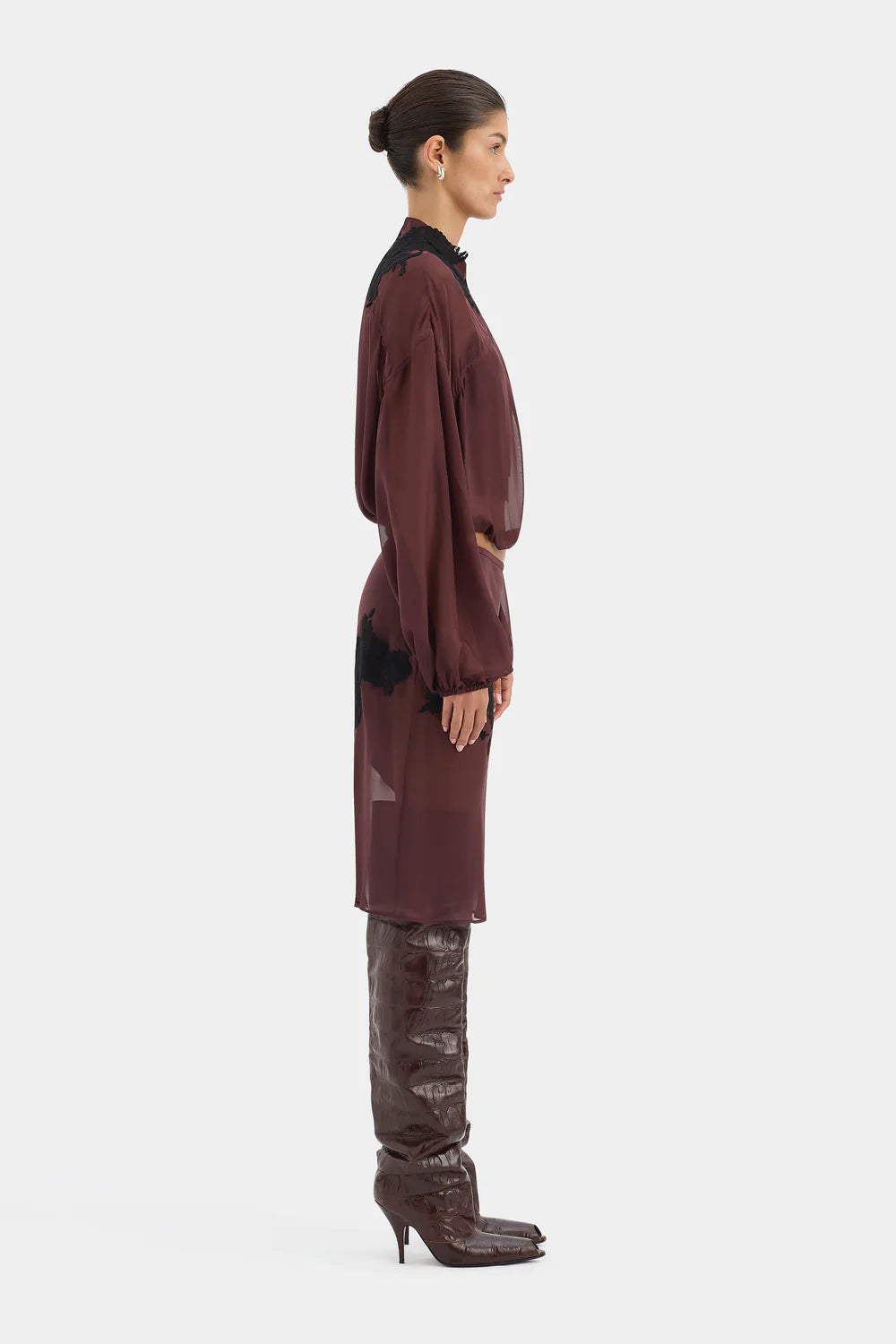 Noria Bomber - Dark Plum