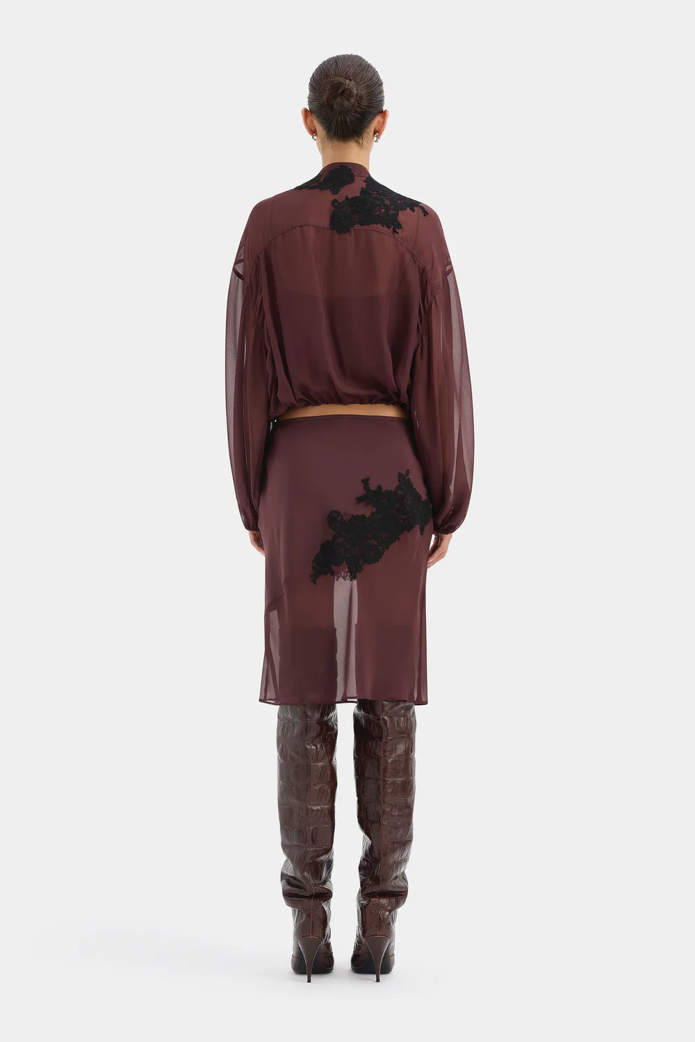 Noria Bomber - Dark Plum