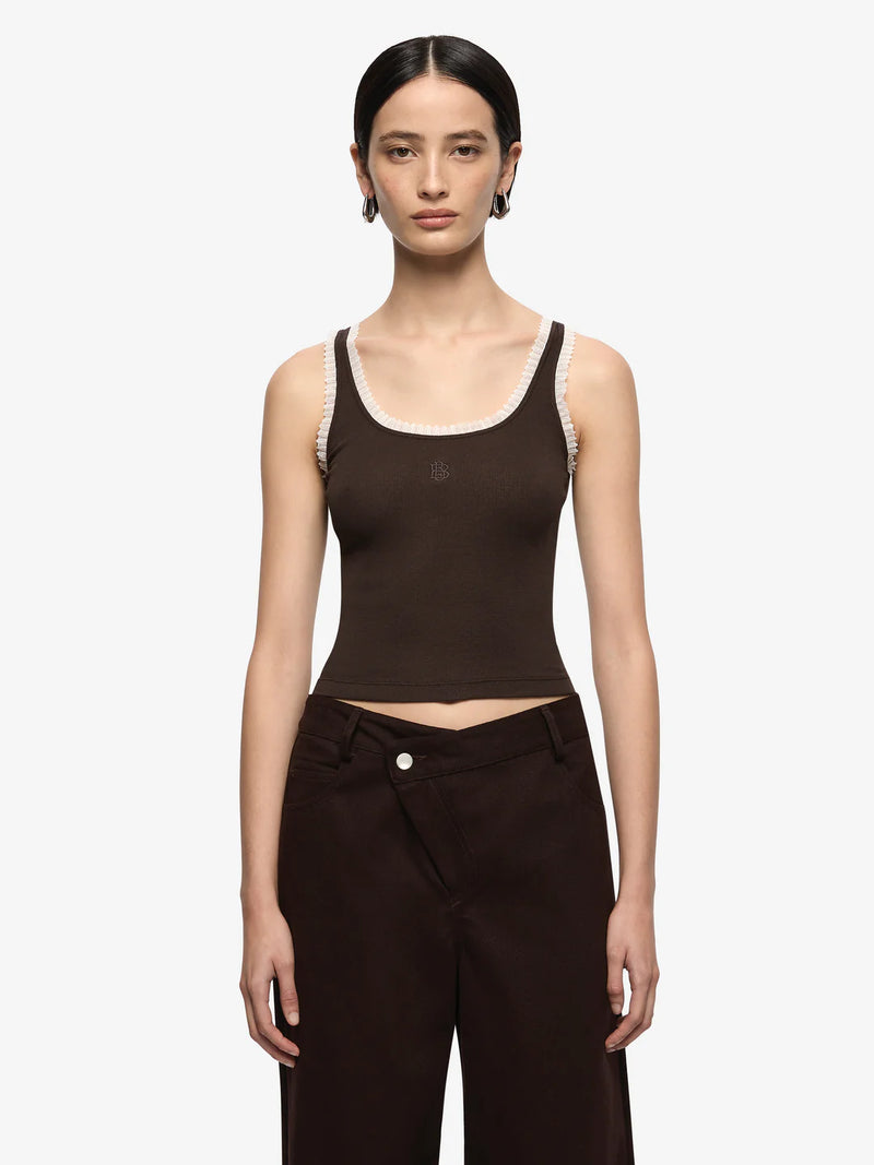 Moneta Tank - Dark Choc