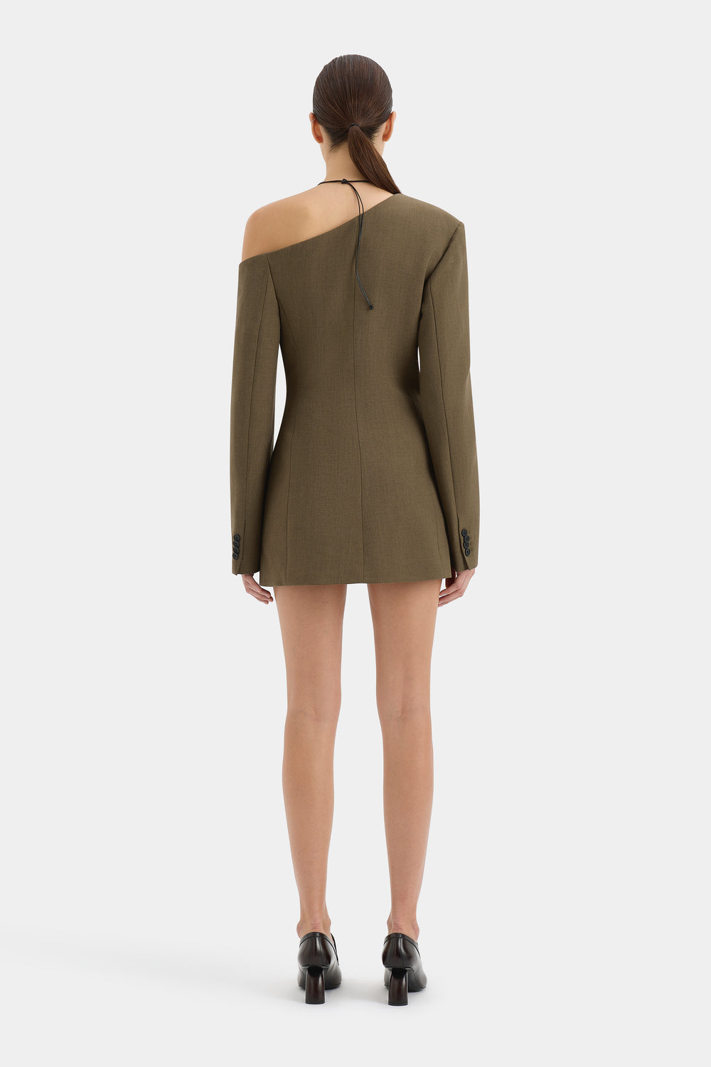 Sartoria Mini Dress - Chocolate Marle