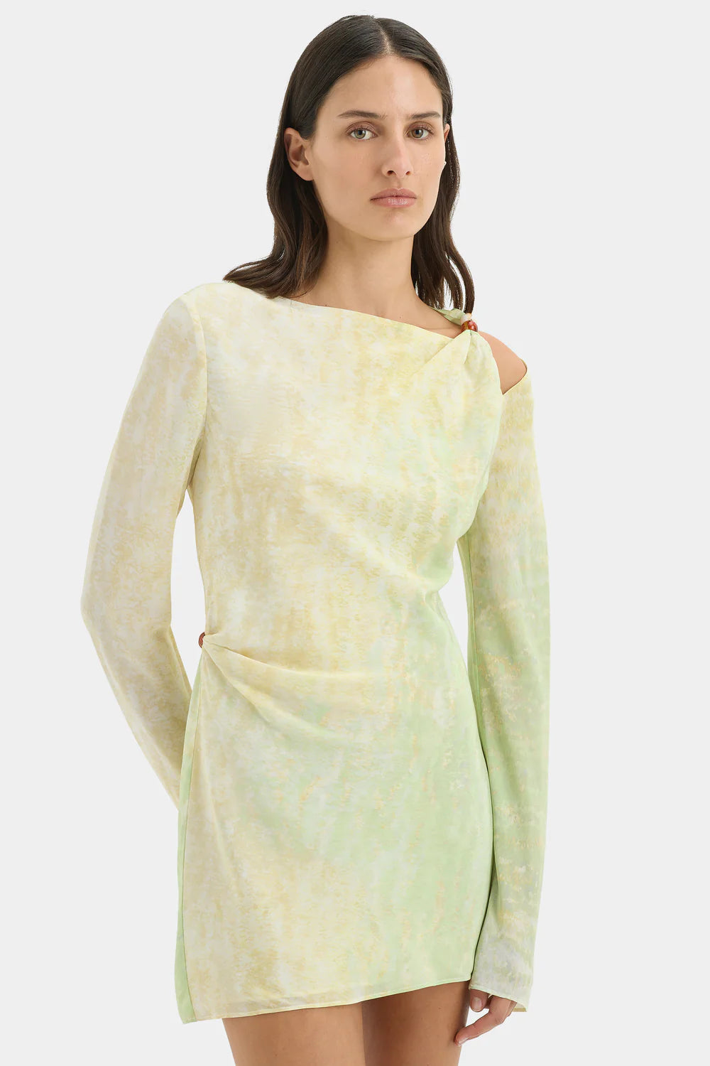 Citterio Mini Dress - Giardino Citro Print