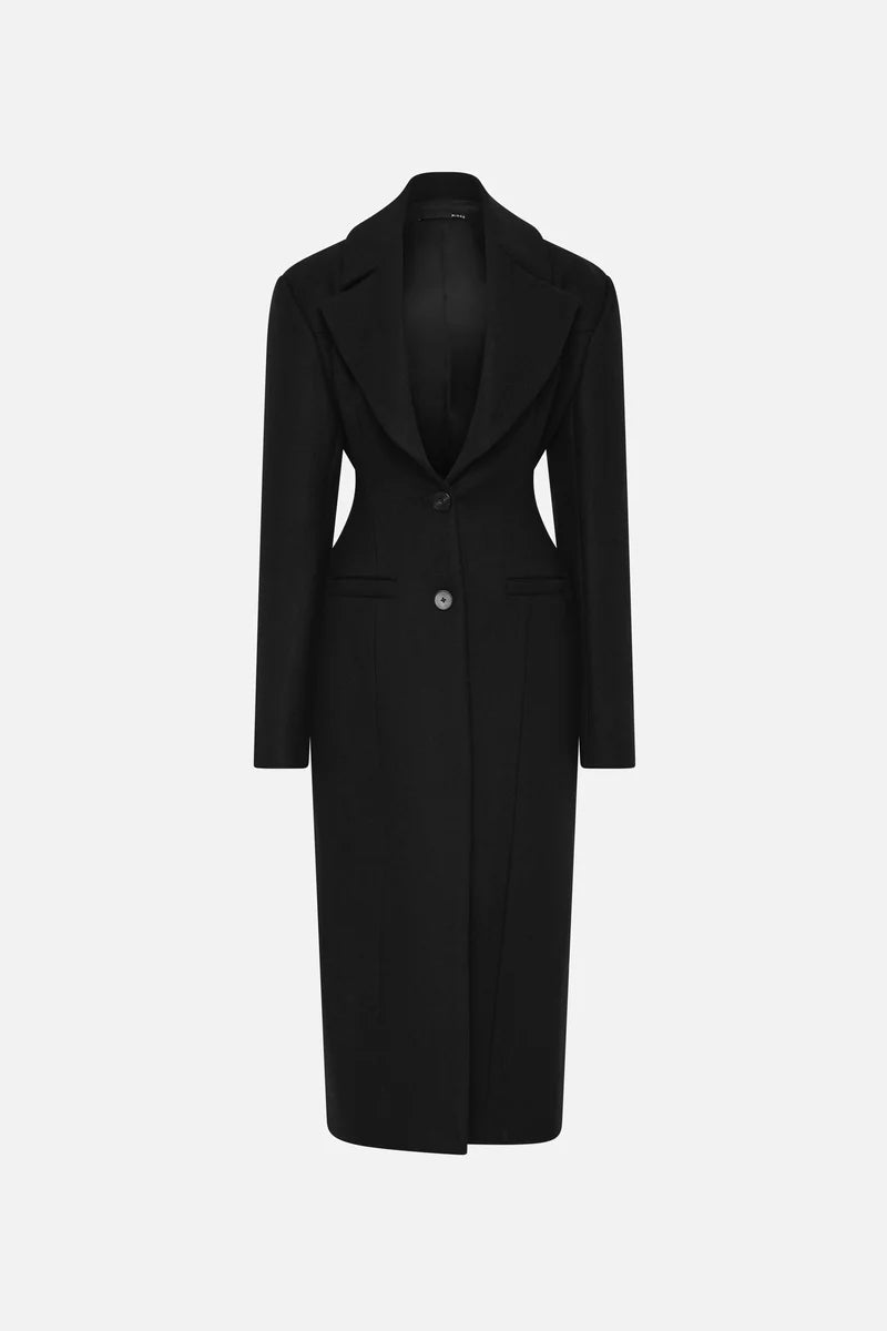 The Hourglass Tailored Wool Coat