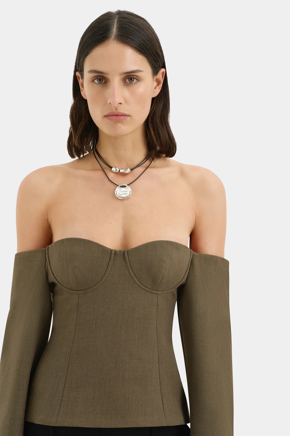 Sartoria Bodice - Chocolate Marle