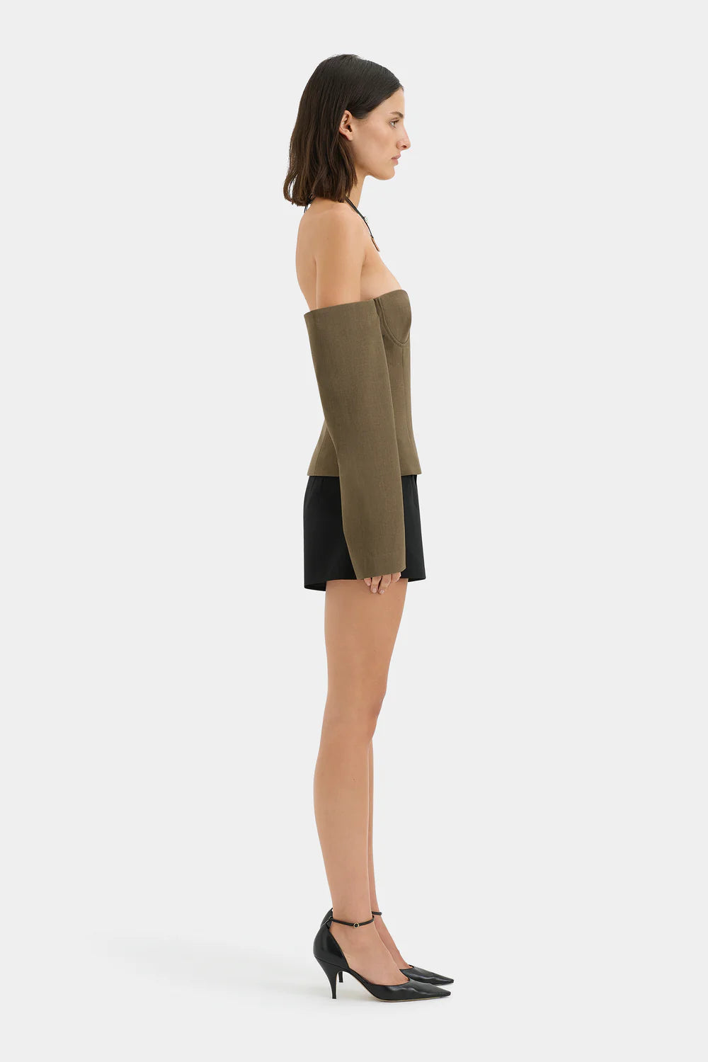Sartoria Bodice - Chocolate Marle