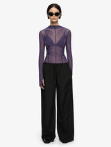 Delila LS Top - Amethyst