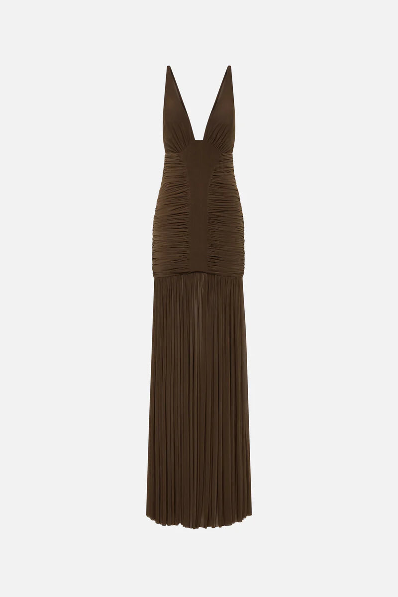 The Inferno Jersey Dress - Carafe