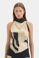 Sona Halter Tie Top