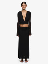 Isabella L/S Top - Black