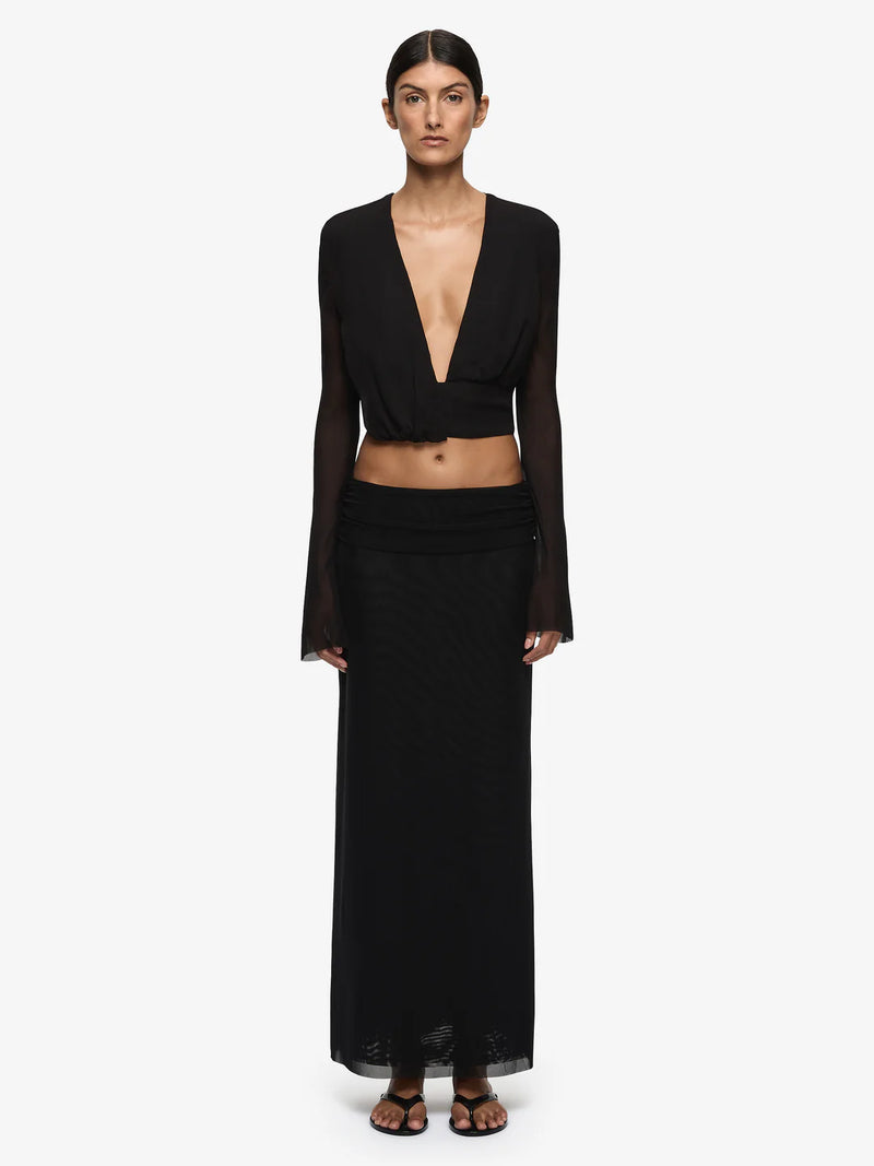 Isabella L/S Top - Black