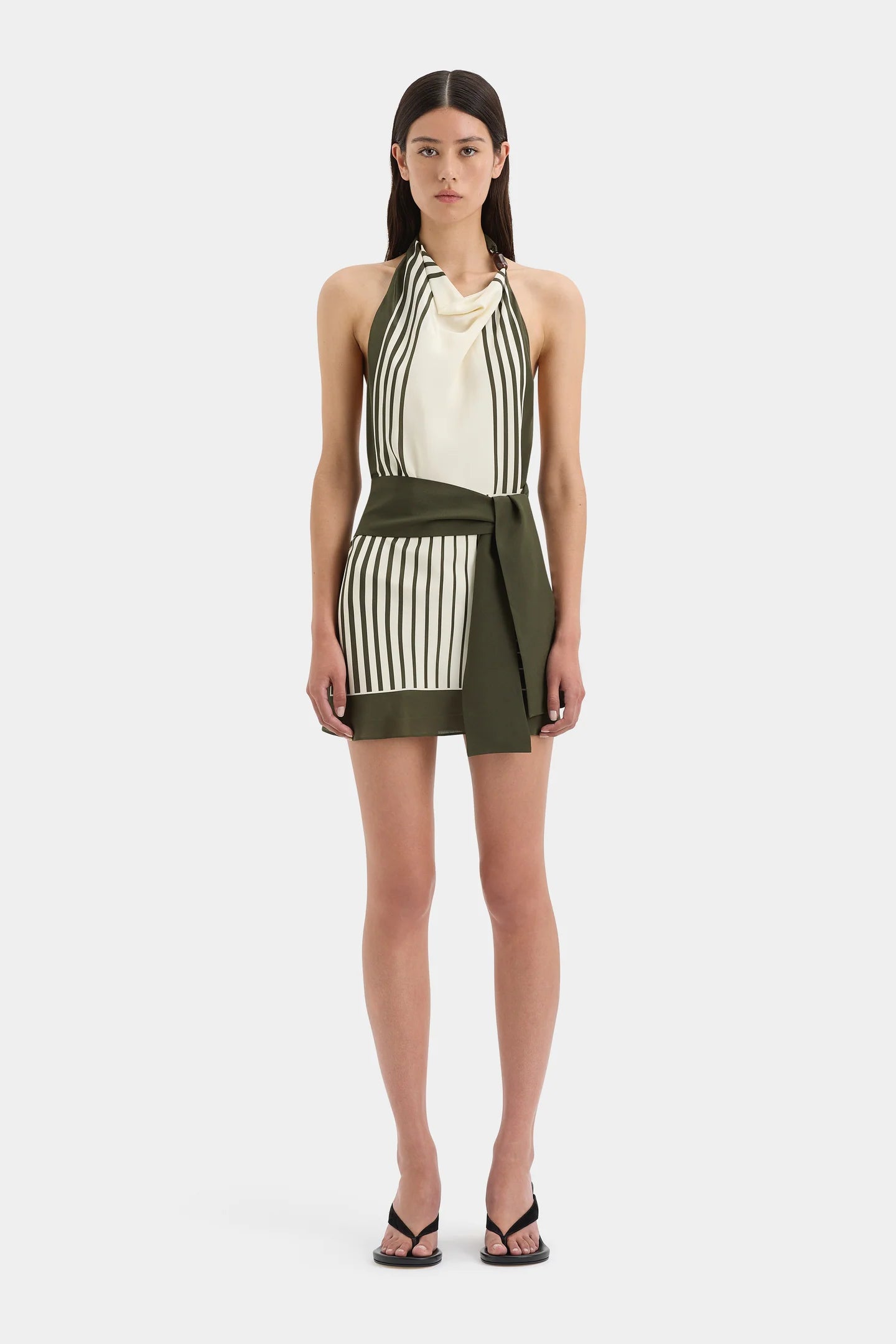 Leilana Mini Dress - Garden Stripe