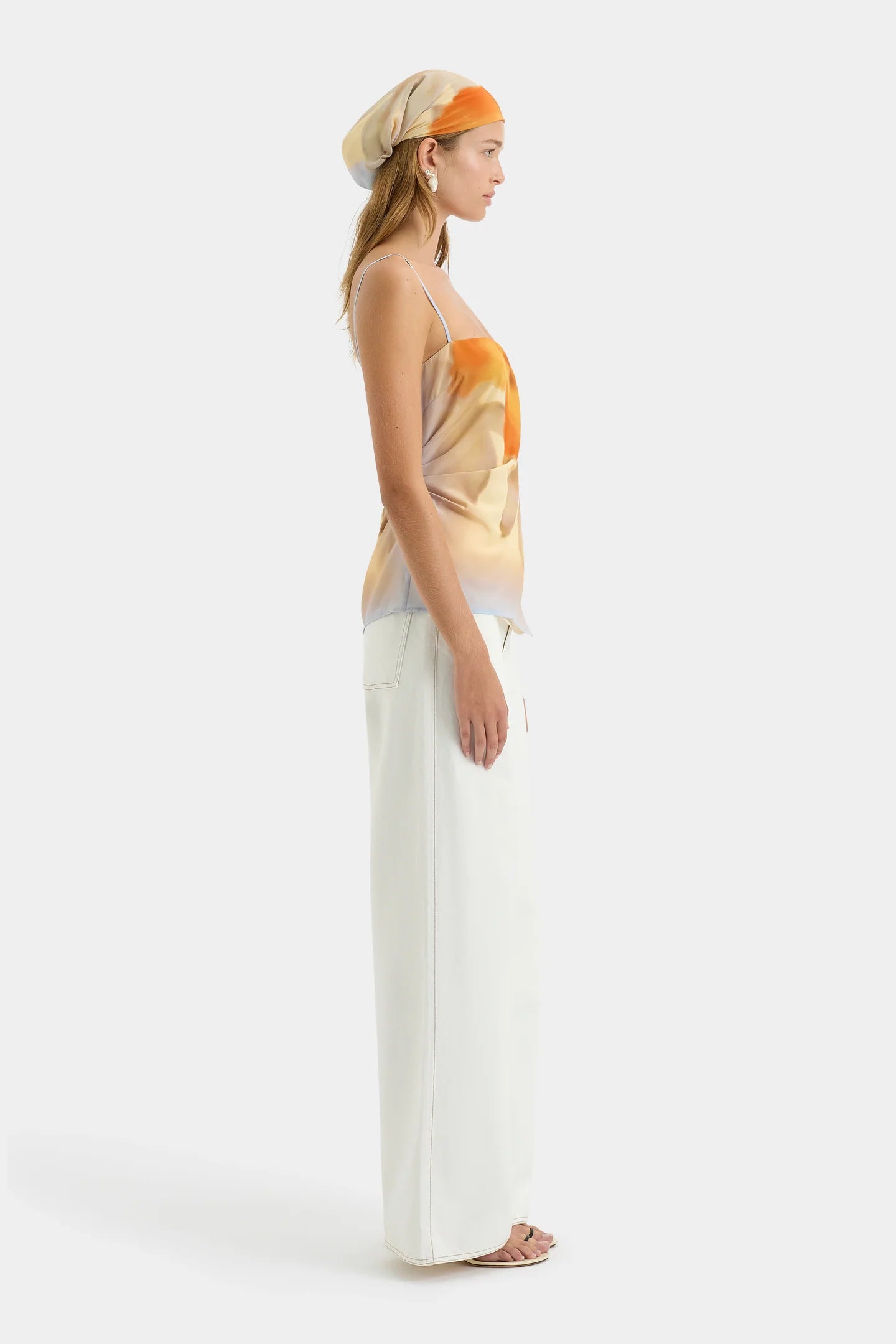 Serene Tie Cami - Sequoia Floral