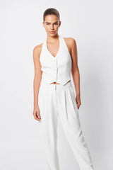 Saint Tropez Vest - White