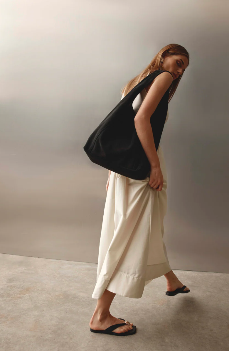 Sienna 2.0 Black Suede Hobo